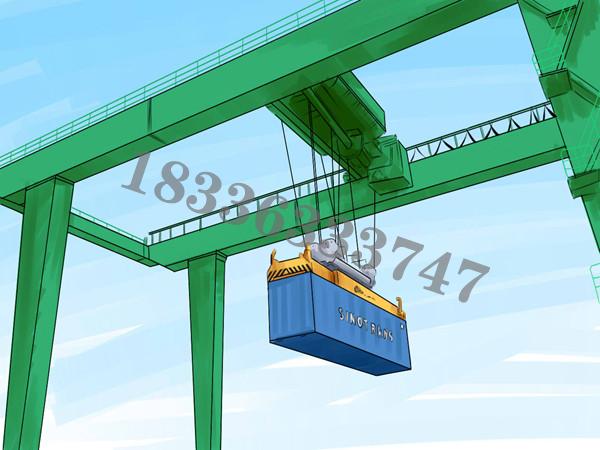 江苏南通轨道式集装箱门式起重机厂家40.5t龙门吊定制