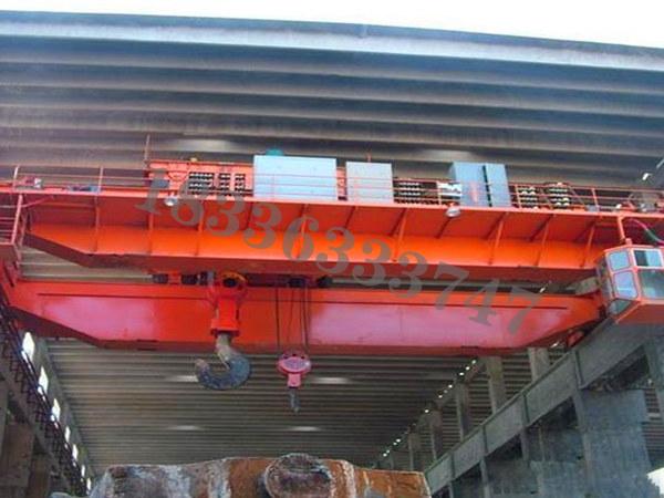 广西柳州铸造起重机厂家74吨钢厂冶炼车间行吊