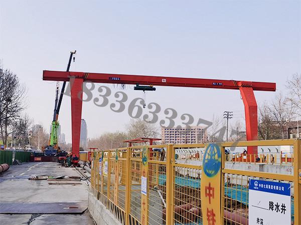 广东惠州防爆门式起重机厂家售造船厂用的龙门吊