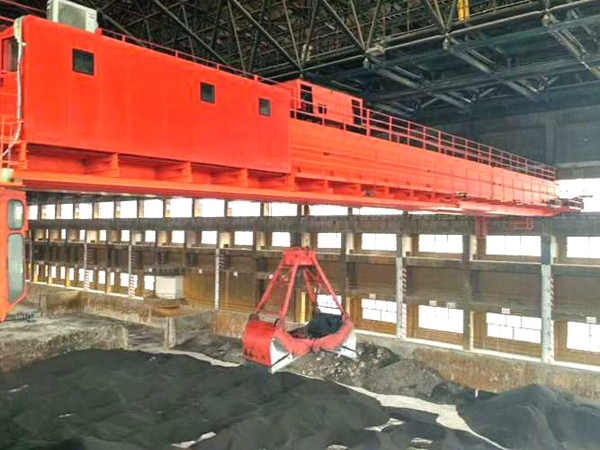 16吨抓斗行吊在废钢处理场如何发挥作用